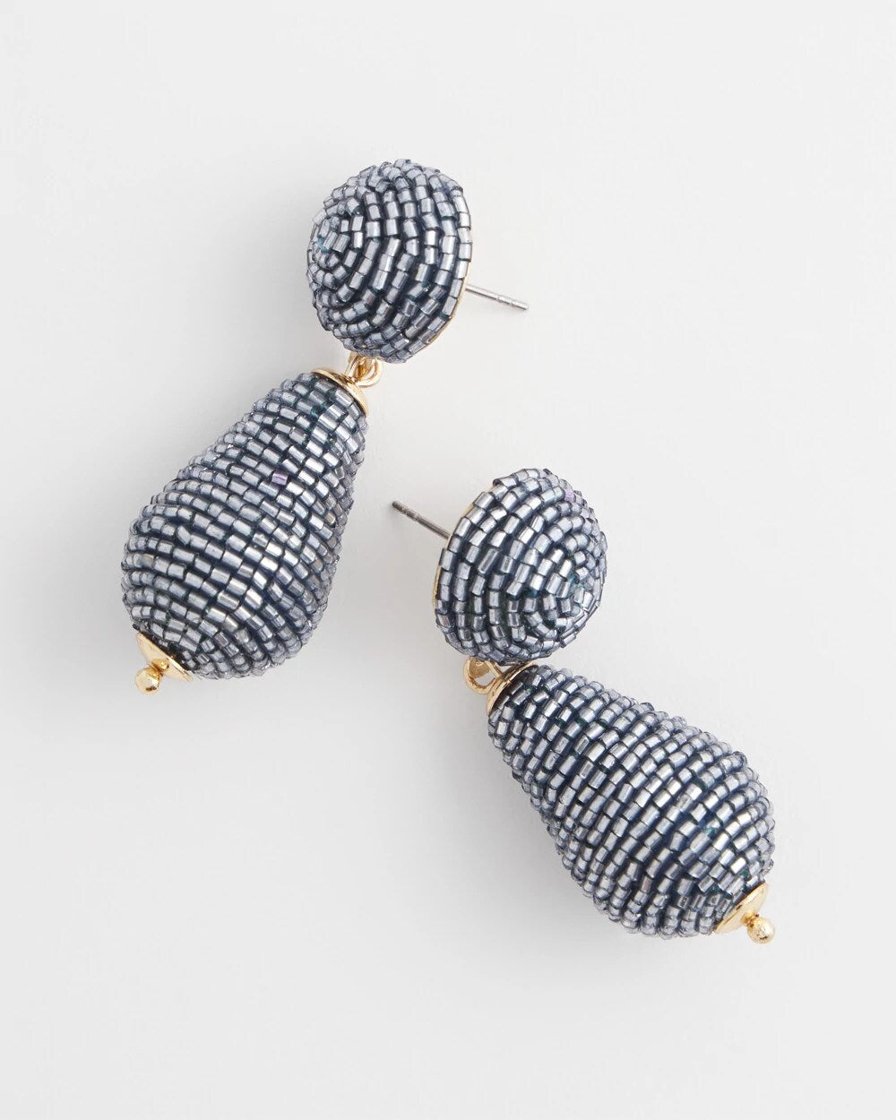 Chico's Jewelry Wrapped Teardrop Post Earrings