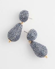 Chico's Jewelry Wrapped Teardrop Post Earrings