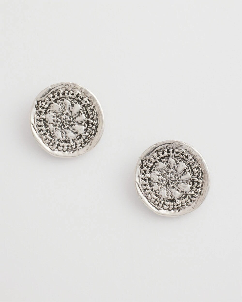 Chico's Jewelry Medallion Earrings