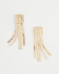 Chico's Jewelry Snake Chain Linear Earrings