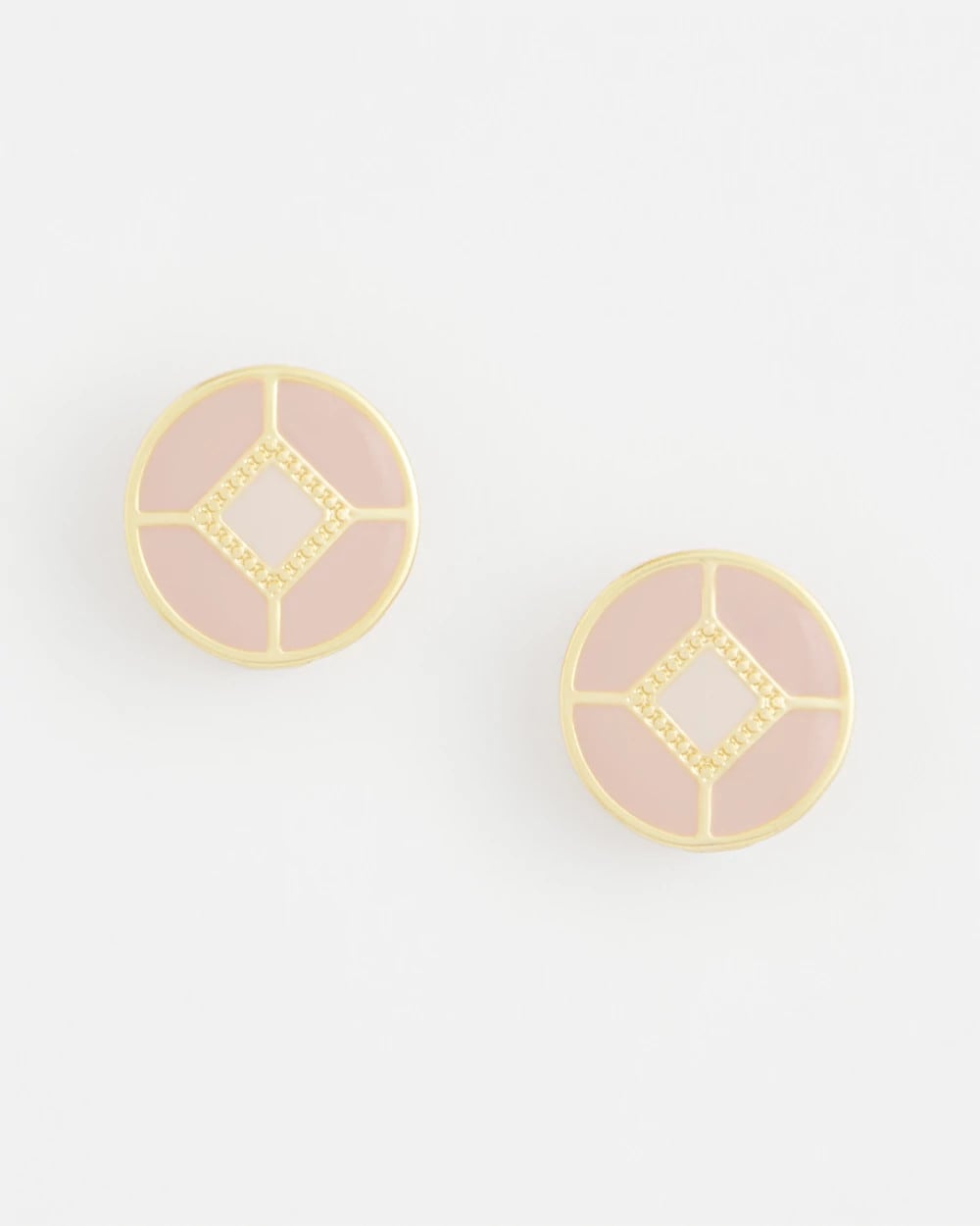 Chico's Jewelry No Droop® Enamel Clip-On Earrings