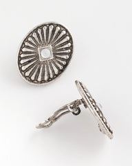 Chico's Jewelry Medallion Clip-On Earrings