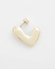 Chico's Jewelry No Droop® Gold Tone Mini Hoops