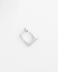 Chico's Jewelry No Droop® Silver Tone Square Hoops