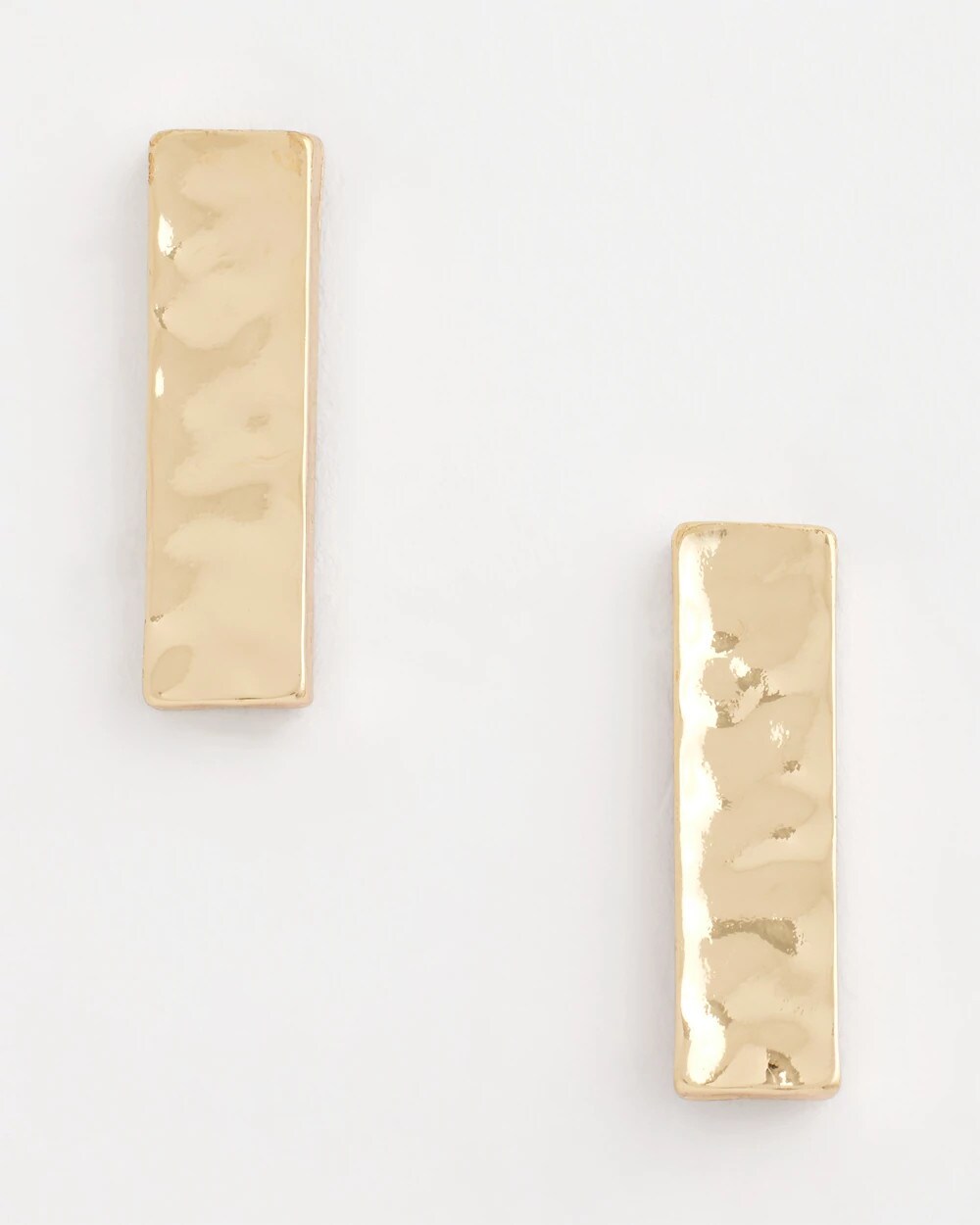 Chico's Jewelry Ash Gold Collection Square Drop Earrings