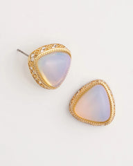 Chico's Jewelry Faux Opal Stud Earrings