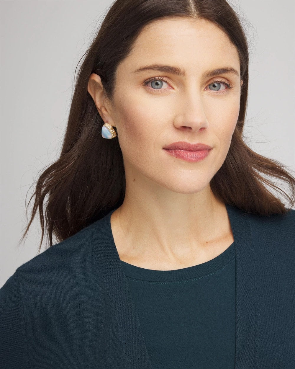 Chico's Jewelry Faux Opal Stud Earrings