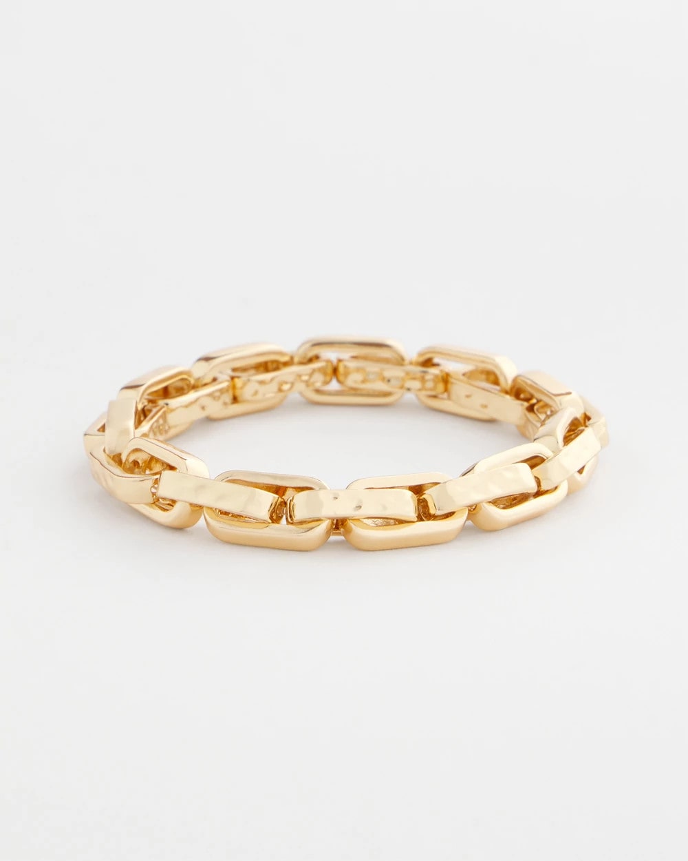 Chico's Jewelry Gold Link Stretch Bracelet