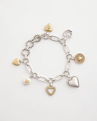Chico's Jewelry Heart Charm Bracelet