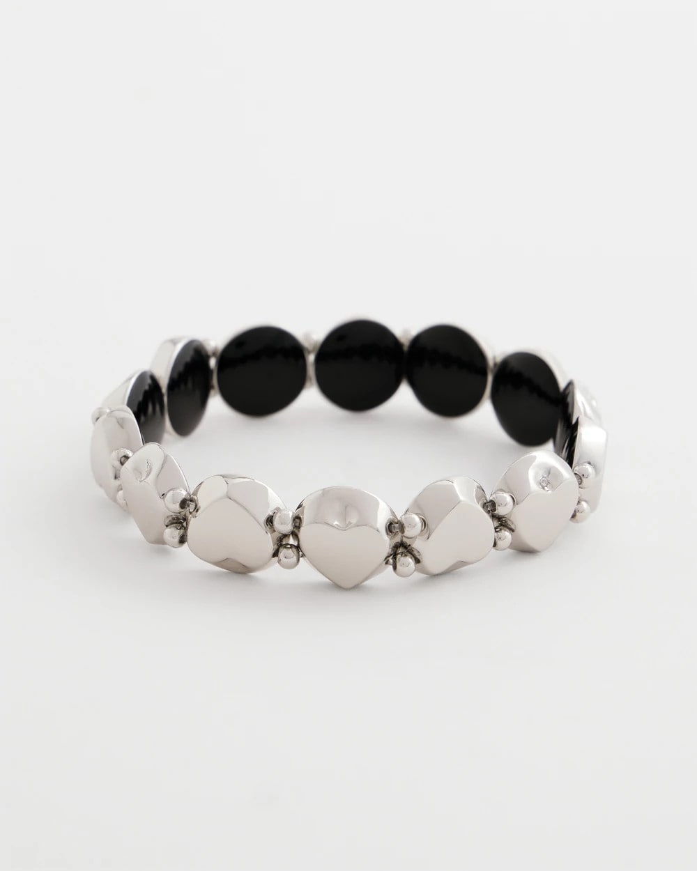 Chico's Jewelry Reversible Round Stretch Bracelet