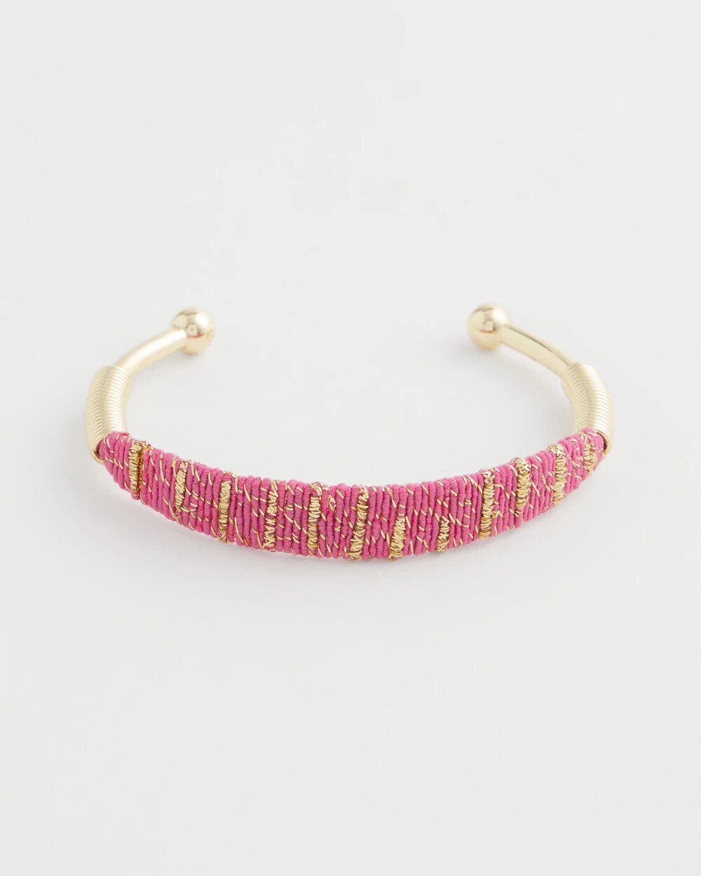 Chico's Jewelry Thread Wrapped Cuff Bracelet