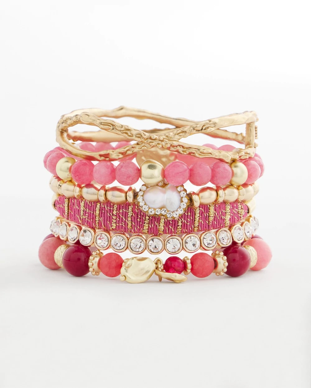 Chico's Jewelry Thread Wrapped Cuff Bracelet
