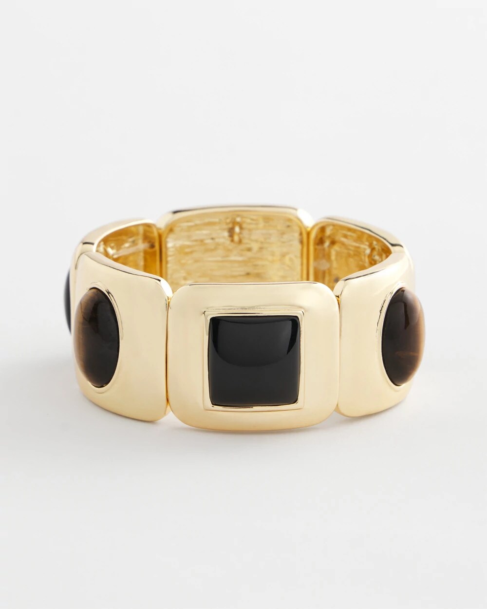 Chico's Jewelry Neutral Gold Stretch Bracelet
