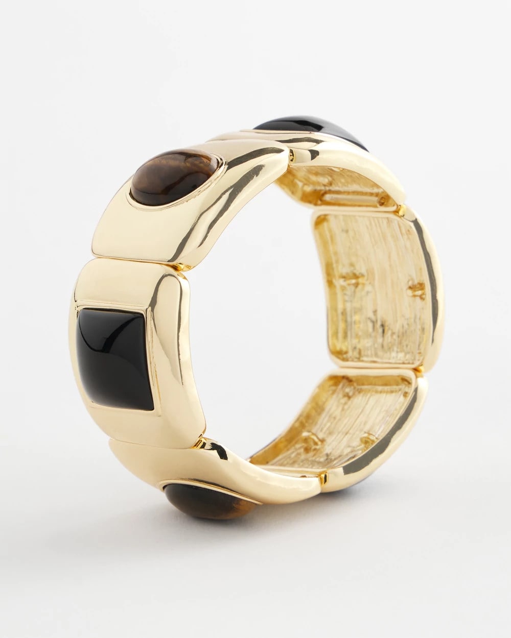 Chico's Jewelry Neutral Gold Stretch Bracelet
