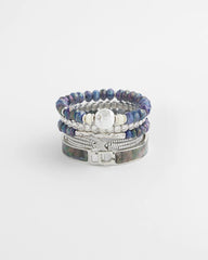 Chico's Jewelry Faux Tennis Stretch Bracelet