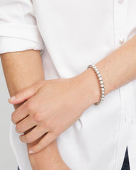 Chico's Jewelry Shiny Round Stretch Bracelet