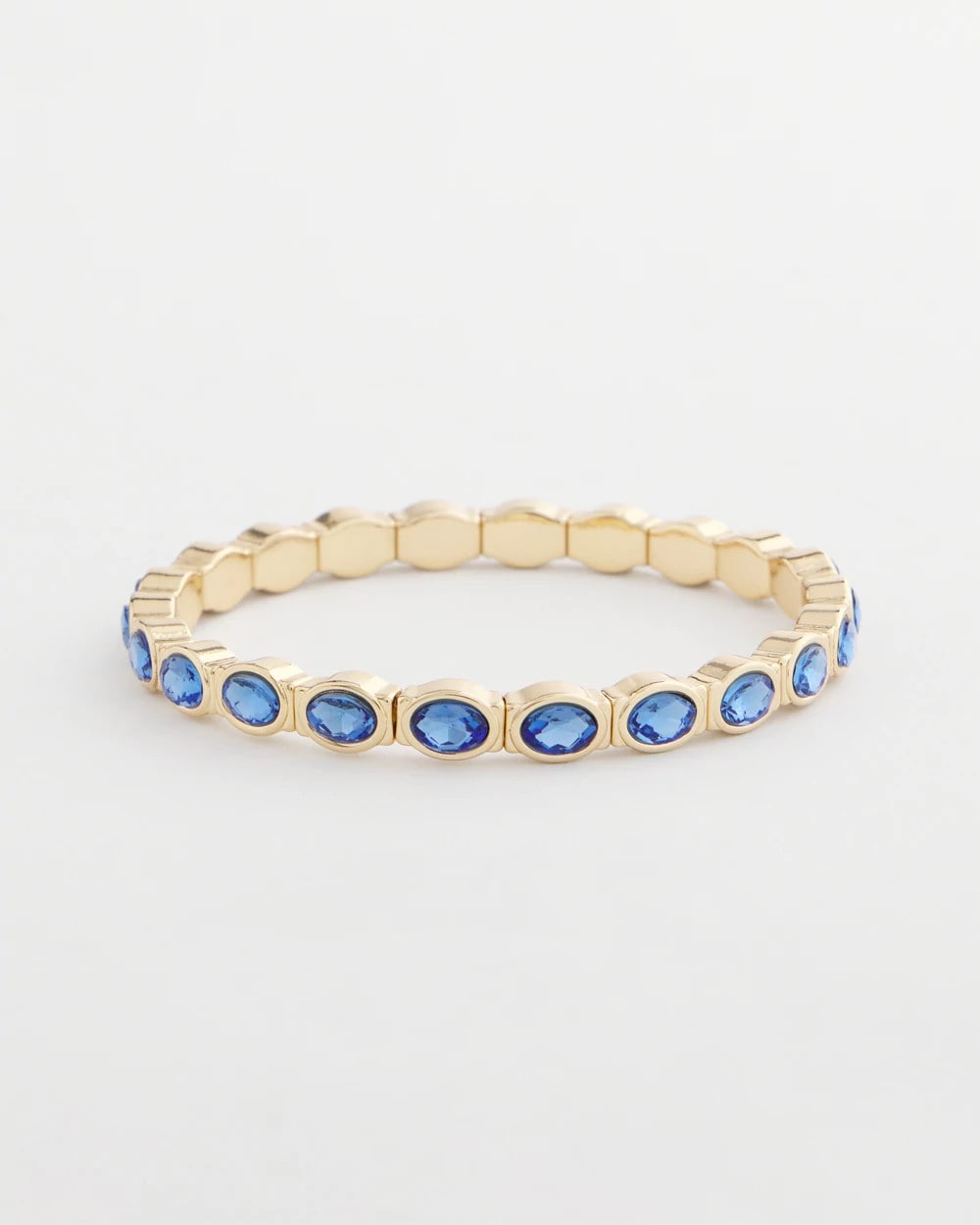 Chico's Jewelry Small Faceted Stretch Bracelet