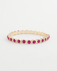 Chico's Jewelry Small Faceted Stretch Bracelet