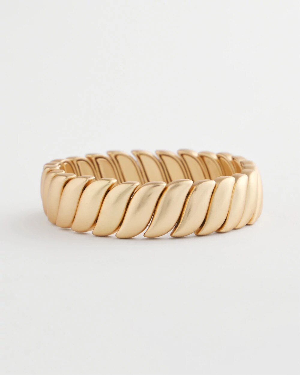 Chico's Jewelry Matte Twist Stretch Bracelet