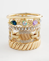 Chico's Jewelry Matte Twist Stretch Bracelet
