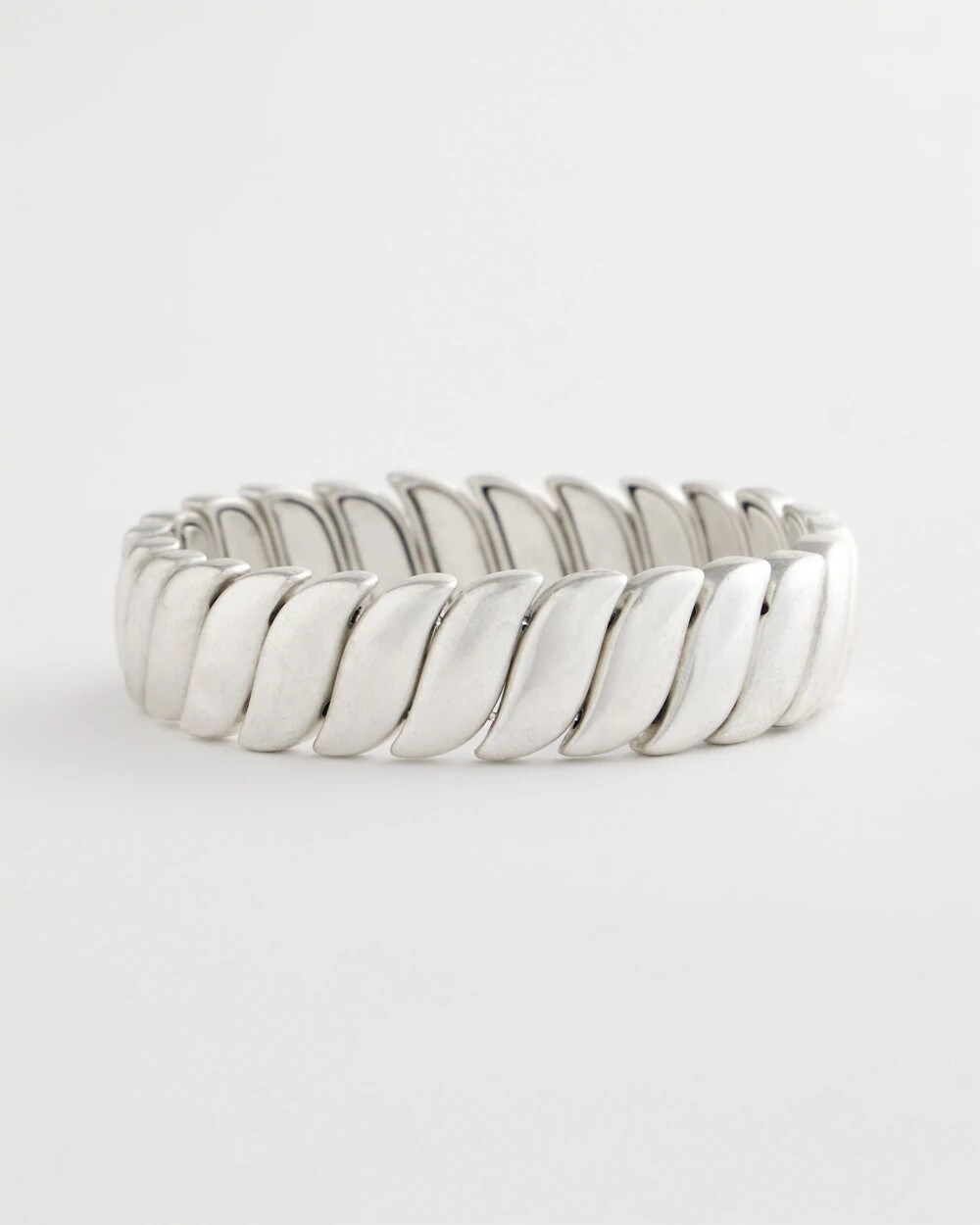 Chico's Jewelry Matte Twist Stretch Bracelet