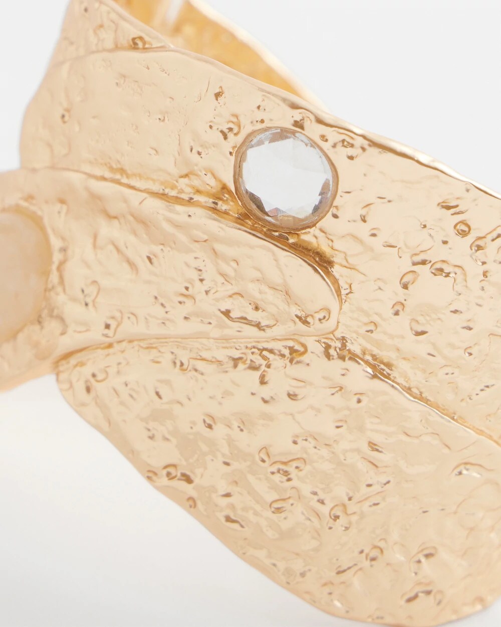 Chico's Jewelry Molten Goldtone Cuff Bracelet