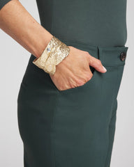 Chico's Jewelry Molten Goldtone Cuff Bracelet