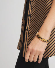 Chico's Jewelry Tortoise Square Stretch Bracelet