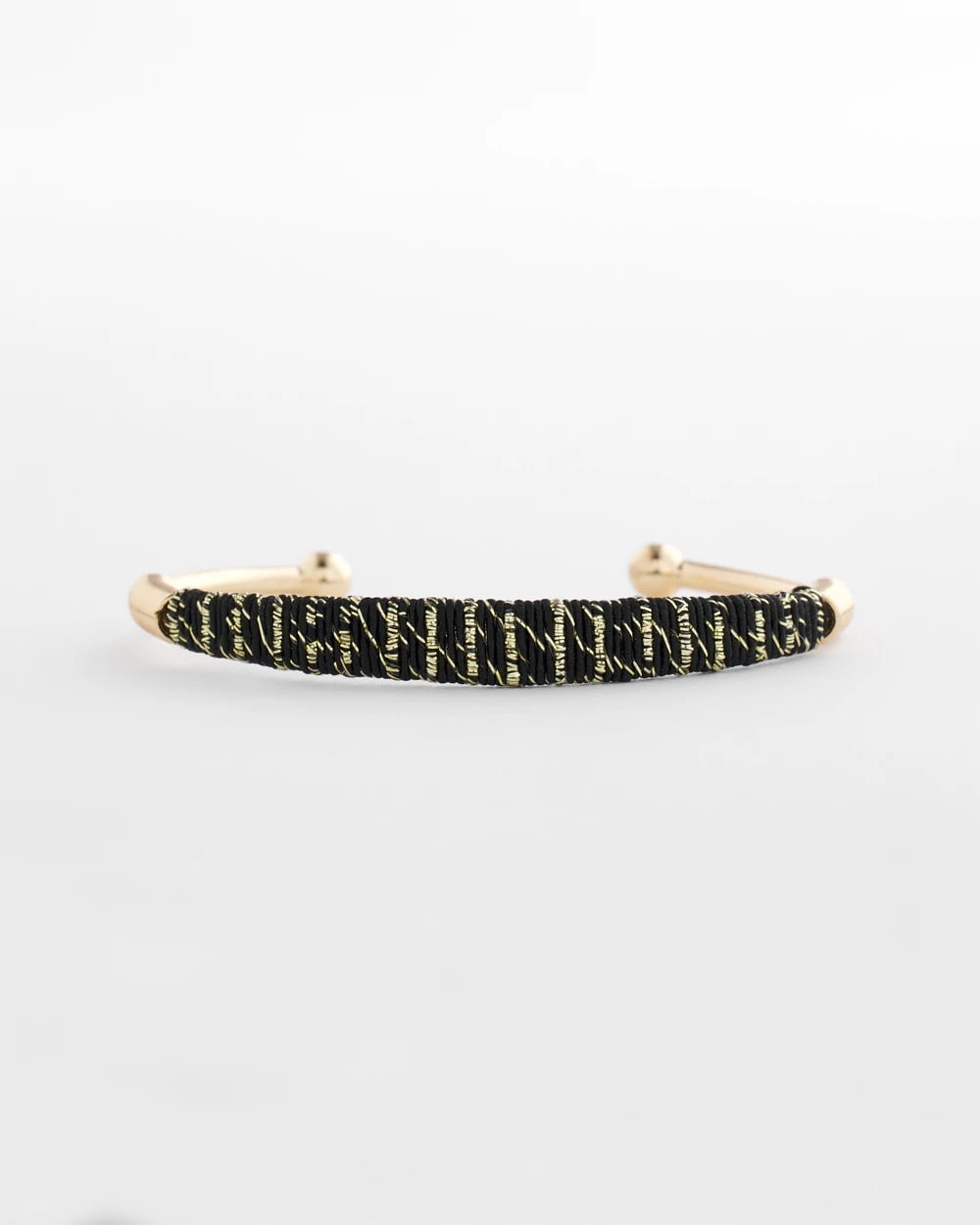 Chico's Jewelry Thread Wrapped Cuff Bracelet
