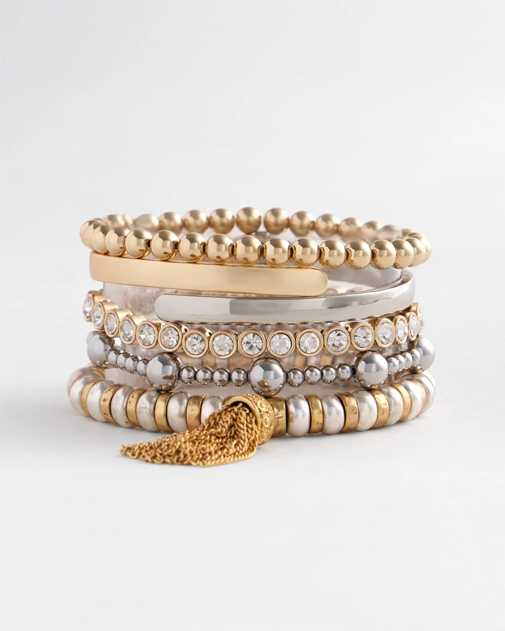 Chico's Jewelry Mixed Metal Cuff Bracelet