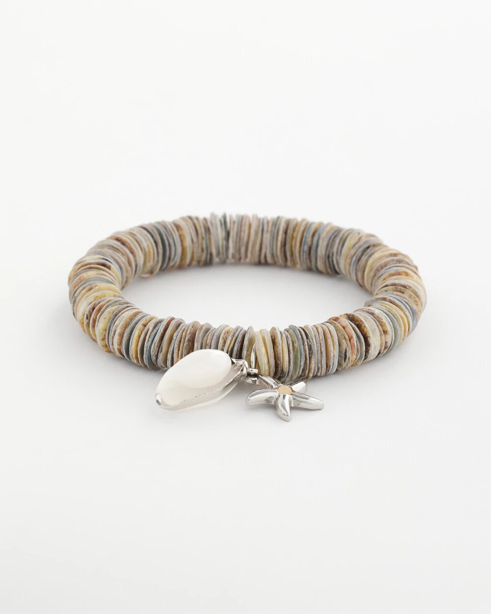 Chico's Jewelry Agate Stretch Charm Bracelet