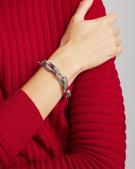 Chico's Jewelry Pave Link Toggle Bracelet