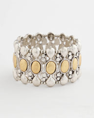 Chico's Jewelry Island Metals Stretch Bracelet