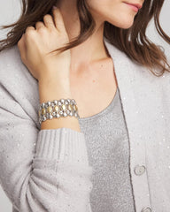 Chico's Jewelry Island Metals Stretch Bracelet