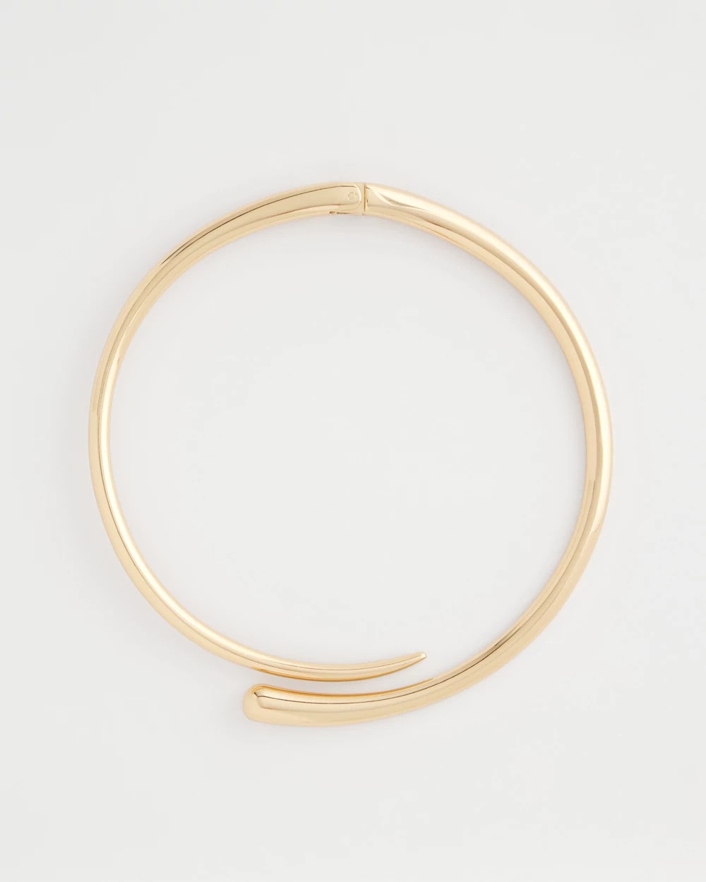 Chico's Jewelry Gold Hinge Collar Necklace