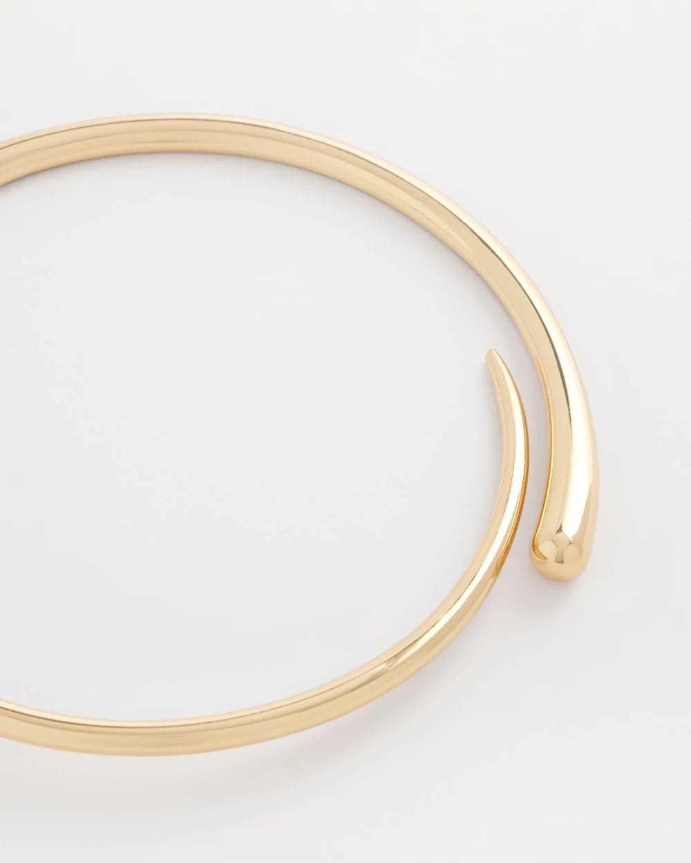 Chico's Jewelry Gold Hinge Collar Necklace