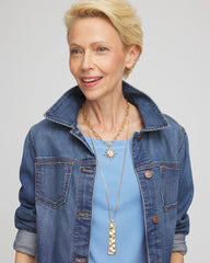 Chico's Jewelry Convertible Zodiac Pendant Necklace