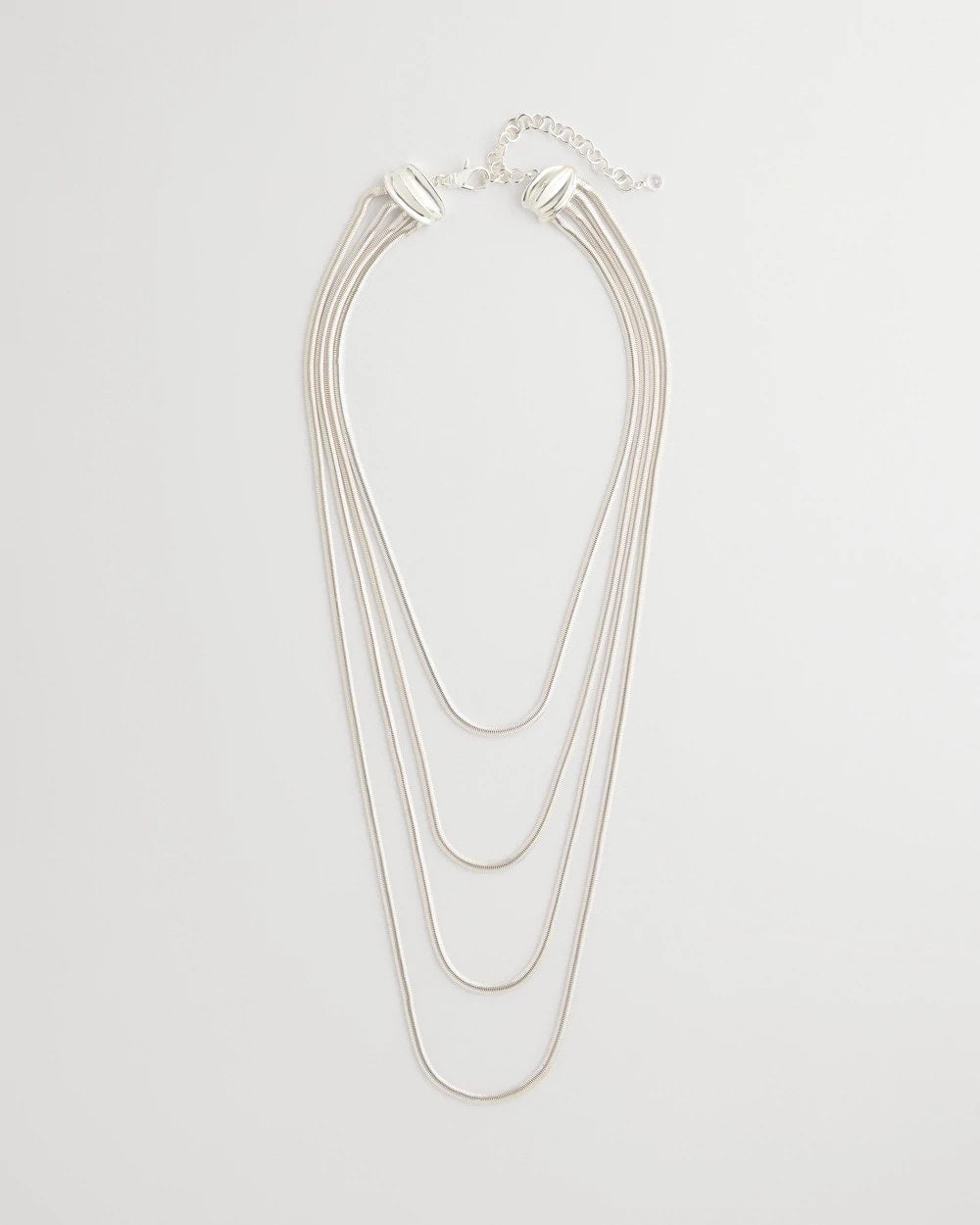 Chico's Jewelry Multi-Layer Snake Chain Necklace