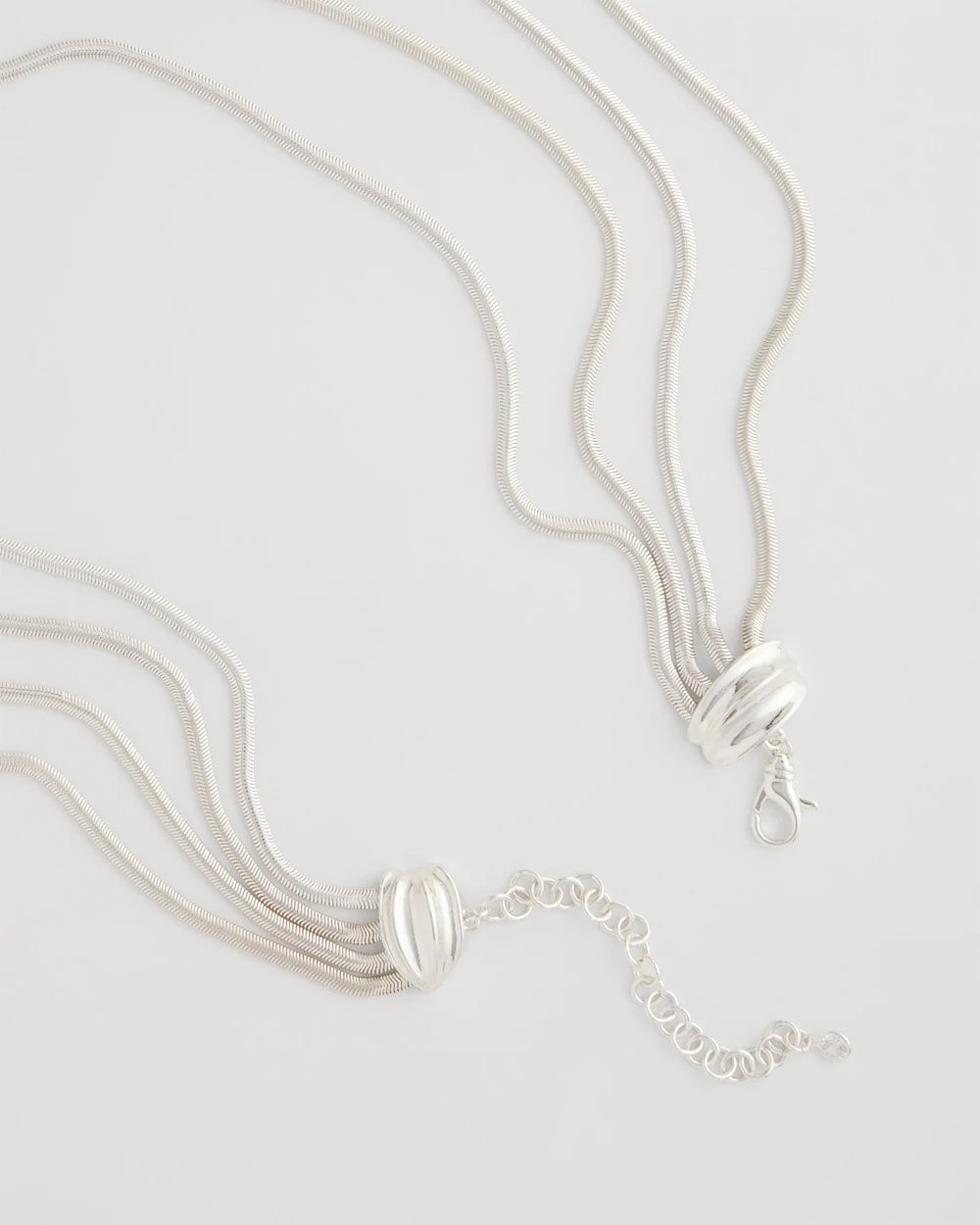 Chico's Jewelry Multi-Layer Snake Chain Necklace