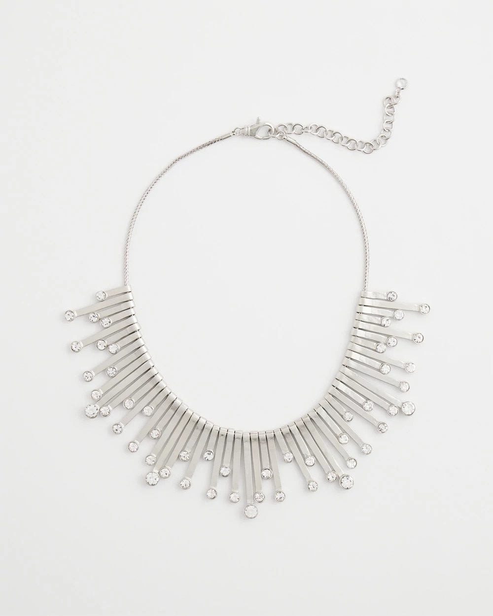 Chico's Jewelry Chico’s Originals Silver Slice & Gem Bib