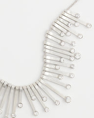 Chico's Jewelry Chico’s Originals Silver Slice & Gem Bib