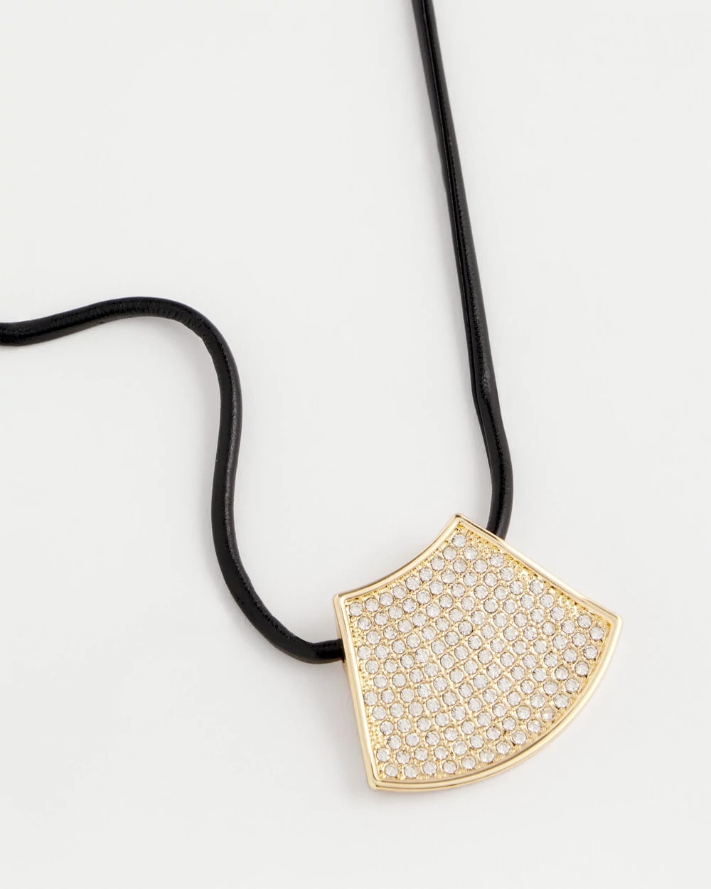 Chico's Jewelry Gold Glitz Pendant Necklace