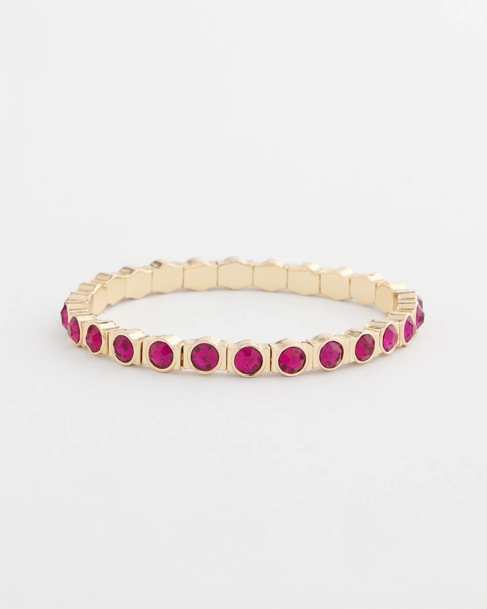 Chico's Jewelry Small Faceted Stretch Bracelet