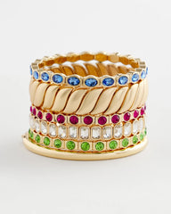 Chico's Jewelry Small Faceted Stretch Bracelet