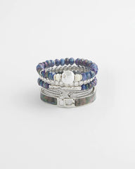Chico's Jewelry Faux Tennis Stretch Bracelet