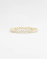 Chico's Jewelry Goldtone Stretch Tennis Bracelet