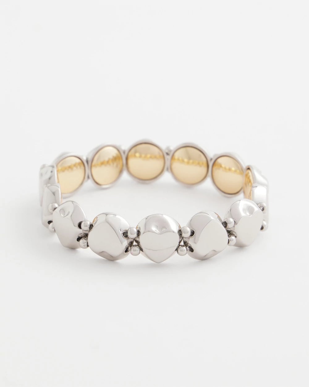Chico's Jewelry Reversible Round Stretch Bracelet