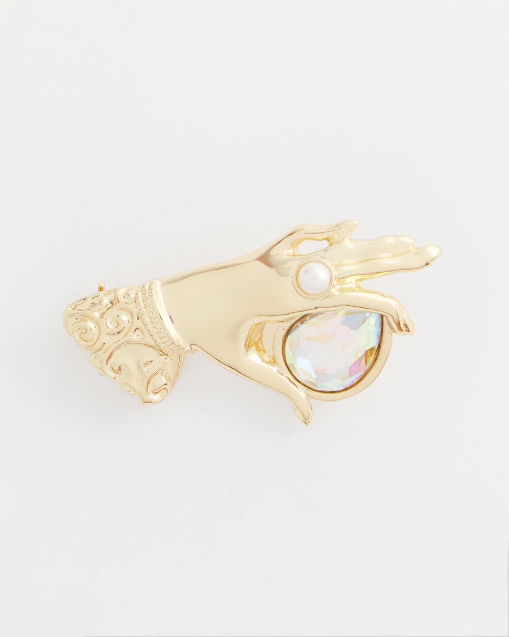 Chico's Jewelry Fortune Teller Gem Brooch