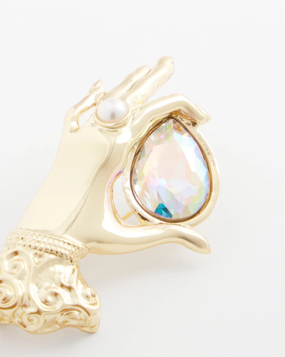 Chico's Jewelry Fortune Teller Gem Brooch