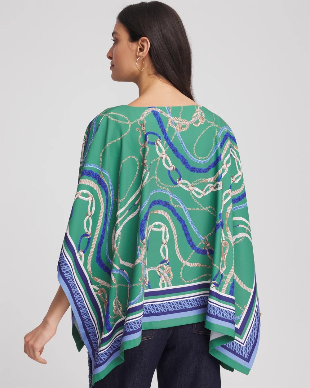 Chico's Accessories Rope Relic Poncho